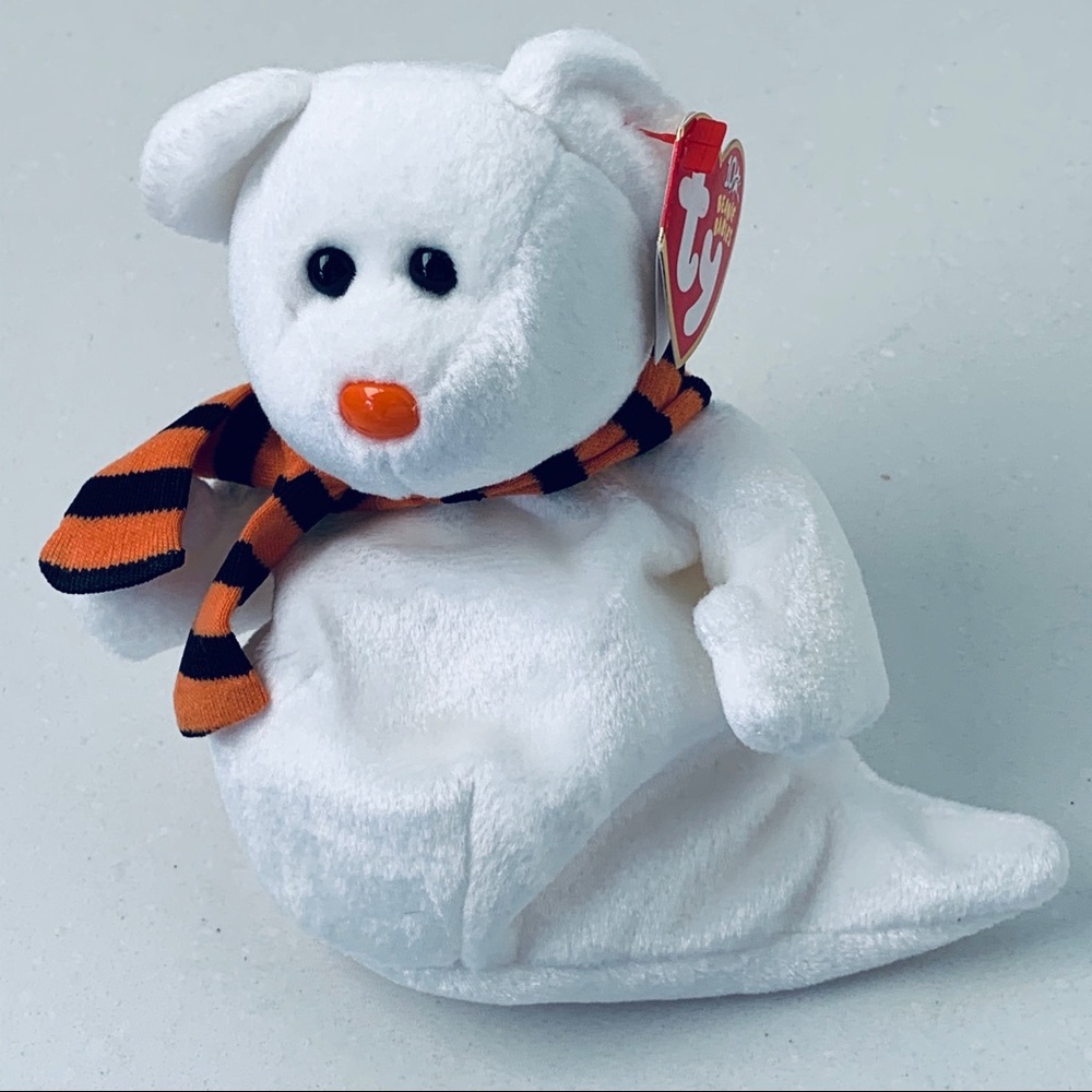 Ty Beanie Babies Quivers the Ghost 2003 NWT